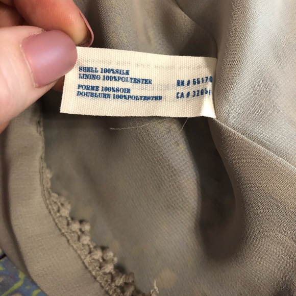 Leifsdottir Blue and Grey ruffle sleeve dress - Picture 6 of 7